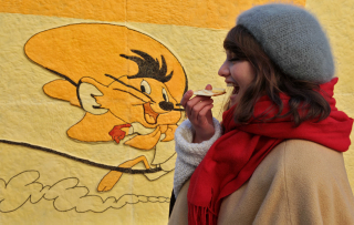 Illustration for article titled This Billboard Is Made of Cheese